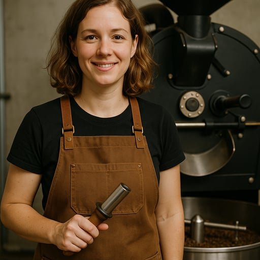 Julia Schmidt, Head Roaster at Beanly