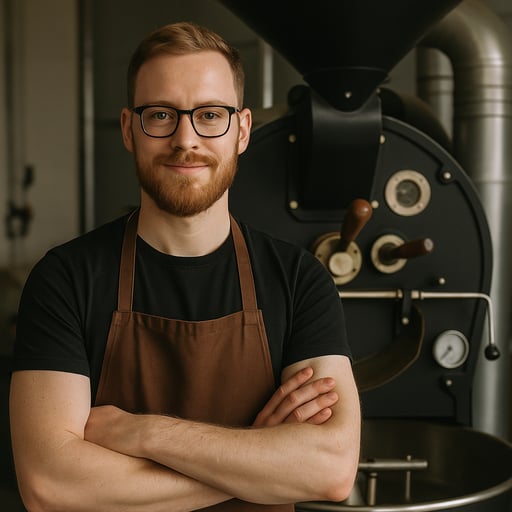 Maximilian Schmidt, Head Roaster at Beanly